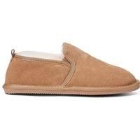 Hotter Men's 'Attune' Slippers in Tan | Size: 12