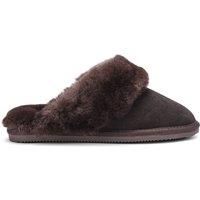 Hotter Women's 'Candy' Slippers in Chocolate | Size: 8
