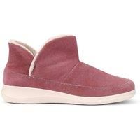 Hotter Women's 'Adore' Slippers in Dusty Pink | Size: 8