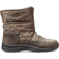 Hotter Women's 'Traction' Waterproof Boots in Taupe | Size: 8