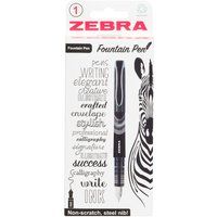 Zebra Fountain Pen Black Ink, none