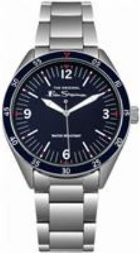 Ben Sherman Men's Stainless Steel Bracelet 3-Link Watch