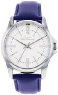 Ben Sherman Black Pu Strap Watch With Green Dial
