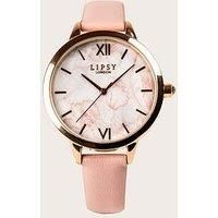 Lipsy Nude Strap Floral Watch