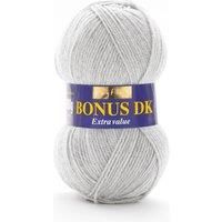 Hayfield Bonus DK Double Knitting - 100g Light Grey Mix (814) by Sirdar