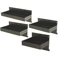 Silverline 868873 Magnetic Tool Tray Set 4pce 150 - 310mm