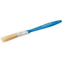 Silverline 337208 Disposable Paint Brush, Bristle-Natural/Ferrule-Silver/Handle Blue Pantone 300C