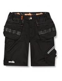 Scruffs Women/'s Trade Flex Holster Shorts, Black, Size 14 (T55658)