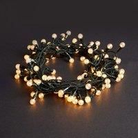 Robert Dyas 100 Low Voltage LED Crackle Berry Lights - Warm White