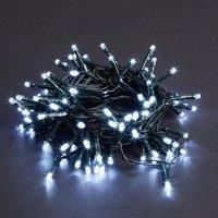 20 LED String Lights Battery Operated Static Ice White, white
