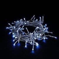 Robert Dyas 100 LEDs Battery Operated String Lights - Ice White