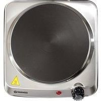 Daewoo Stainless Steel Single Hot Plate/ Cooker/hob.