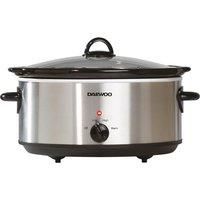 DAEWOO SDA1788 Slow Cooker  Stainless Steel