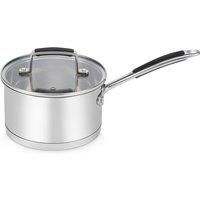 Robert Dyas Stainless Steel Saucepan with Lid - 18cm