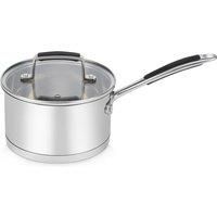 Robert Dyas Stainless Steel Saucepan with Lid - 20cm