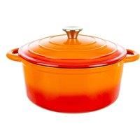Robert Dyas Cast Iron Casserole Pan - 26cm