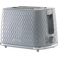 DAEWOO Argyle Collection SDA1821 2Slice Toaster  Grey