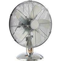 Daewoo 12" Chrome Desk Fan