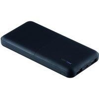 Daewoo 10000MAH Dual USB Port Power Bank with Fast Charge 2.0A Output, Compact Design and Soft Matte Finish, LED Light Indicator and SMART IC Protection, Use with Compatible Adaptor