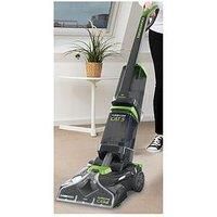 DAEWOO Hurricane Cat 5 Washer FLR00115 Upright Carpet Cleaner with Handheld Upholstery Brush Rugs, Stairs, Sofas 1.6L Clean 2.1L Dirty Water Tank 8m Cord 700W, 700 W, 3700 milliliters, Grey