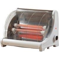 DAEWOO HEA1893 1200W 2 BAR CERAMIC HEATER 2 HEAT SETTING ,PORTABLE & LIGHTWEIGHT