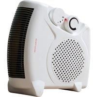 Daewoo HEA1927GE 2 0kW Fan Heater with Thermostat Use Upright or Flat