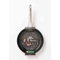 Hairy Bikers Hex Guard, 24CM Frying Pan, Non-Stick, Oven Safe, Metal Tool Safe, Dishwasher Safe, PFOA Free, Suitable for All Hobs, Professional, Stainless Steel