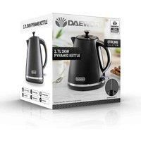 Daewoo SDA2679 Stirling Collection, Stainless Steel, Black