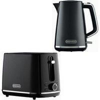 Daewoo SDA2682 Stirling Collection, Stainless Steel, Black