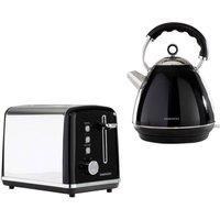 Daewoo Match Retro Kensington Pyramid Kettle & 2 Slice Toaster Set 1.7 Litre 3KW