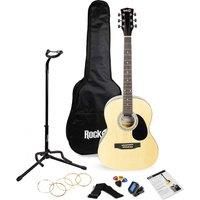 Rockjam W-103 Full-Size Acoustic Guitar Package (Natural)