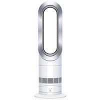 Dyson AM09 Hot + Cool Bladeless 2000W Fan Heater White Nickel A Grade