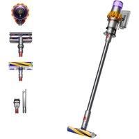 DYSON V15 Detect Absolute Cordless Vacuum Cleaner - Yellow & Nickel, Silver/Grey,Yellow