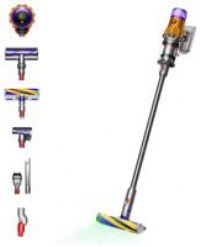 DYSON V12 Absolute Cordless Vacuum Cleaner - Nickel & Yellow, Silver/Grey,Yellow