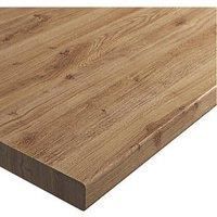 Wickes Laminate Worktop - Chalet Oak Worktop 600mm X 38mm X 3m