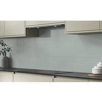 Wilsonart Brushed Steel / Brushed Titanium High-Rise Splashback 3050mm x 750mm x 4mm (795JL)