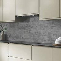 Wilsonart Brooklyn Concrete High Rise Splashback 3050mm x 750mm x 4mm (364JL)