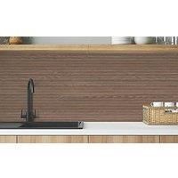 Wilsonart Fluted Oak Mid-Rise Splashback 3050mm x 600mm x 4mm (415JL)