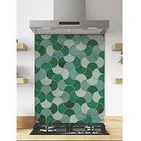 Wilsonart Emerald Scallop Hob Splashback 600mm x 800mm x 4mm (344JL)