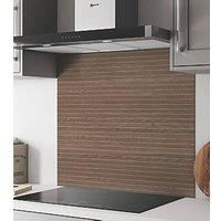 Wilsonart Fluted Oak Wide Hob Splashback 900mm x 800mm x 4mm (449JL)