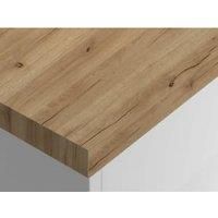 Breakfast Bar Lundby Oak 3000 x 900 x 38mm SQ