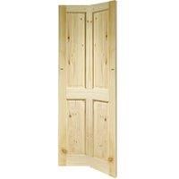 Wickes Chester Knotty Pine 4 Panel Internal BiFold Door  1981 x 762mm