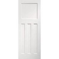 XL Joinery DX 1930s Classic White Softwood Internal Door - 1981mm x 762mm