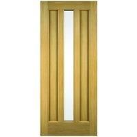 Wickes York External Oak Door Glazed 1981 x 838mm