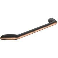 Wickes Stella Strap Handle - Black & Copper Finish 160mm