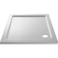 Wickes Square Pearlstone Shower Tray - 760 x 760mm