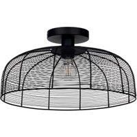 Eglo Rinroe Steel Wire Ceiling Light - Black