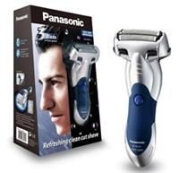 Panasonic ES-SL41 Silver Wet and Dry Electric 3-Blade Shaver for Men, UK 2 Pin Plug