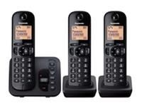 Panasonic KX-TGC220/ 222/ 223/ 224 Digital Cordless Answering System Black