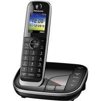 Panasonic KX-TGJ320EB Single Handset Cordless Home Phone with Nuisance Call Blocker and LCD Colour Display - Black